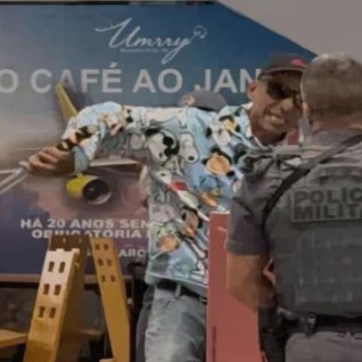 Homem é preso por ameaçar passageiros com espada no saguão de Viracopos