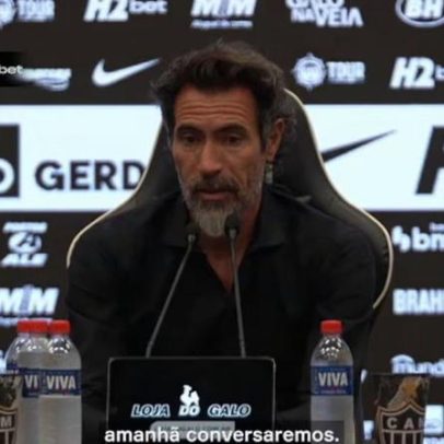 Domínguez admite insatisfação da torcida com o Atlético