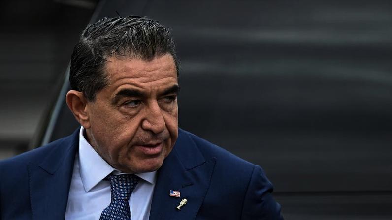 Paolo Zampolli durante sua visita a Belgrado em 21 de abril de 2026.