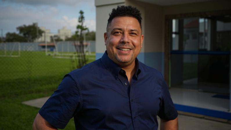 Ronaldo Nazario (Fenômeno) . Foto: Fábio Figueiredo/Cruzeiro Foto: Fábio Figueiredo