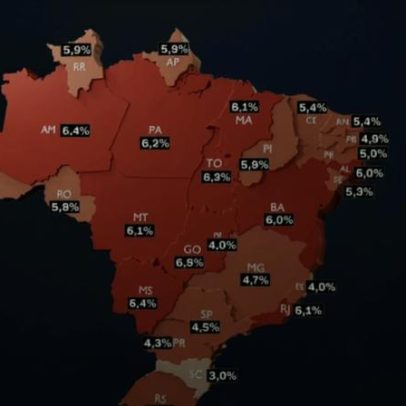Mapa da inadimplência mostra a situação de cada estado no Brasil