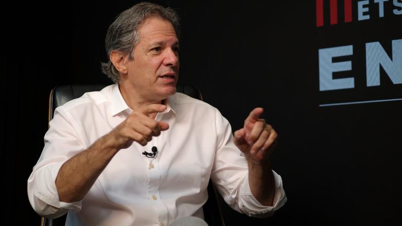O ex-ministro da Fazenda e pré-candidato ao Governo de SP, Fernando Haddad (PT)