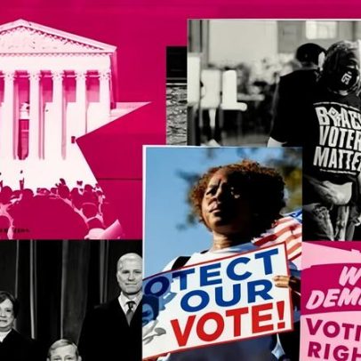 Duas justiças buscam enfraquecer a Lei dos Direitos de Voto em sua etapa final