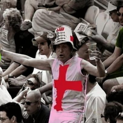 Calor nas The Ashes: torcedor da Barmy Army cede assentos à sombra