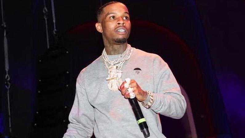 Tory Lanez at an event in Florida in 2021.
