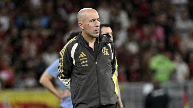 Leonardo Jardim em Flamengo x Bahia — Foto: André Durão