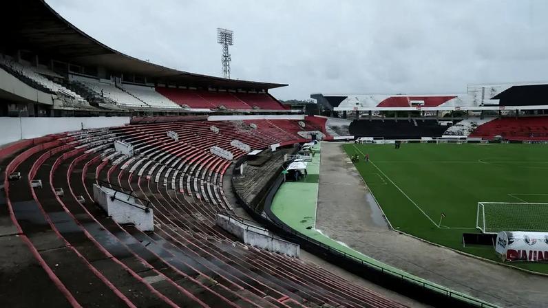 Estádio do Arruda, que pertence ao Santa Cruz (Foto: Marlon Costa/AGIF/Folhapress)