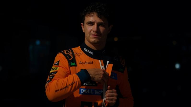 Lando Norris é articulado e aberto quando tem espaço para se expressar