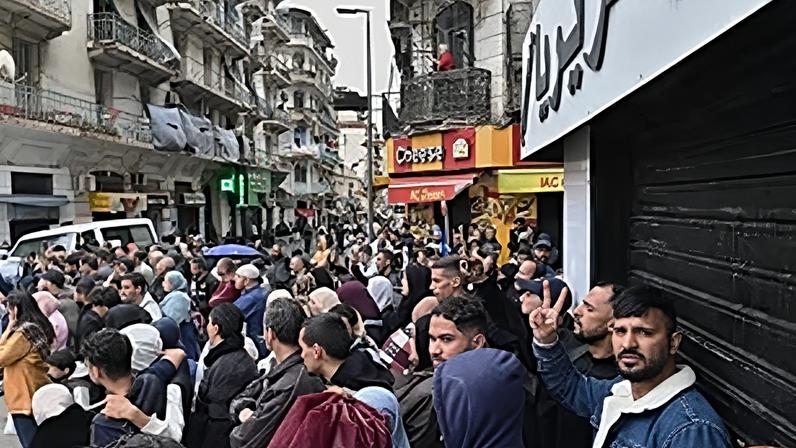 FILE: Algerians gather in downtown Algiers to see Pope Leo XIV, on the first day of an 11-day apostolic journey to Africa during a visit to Algeria, 13 April 2026