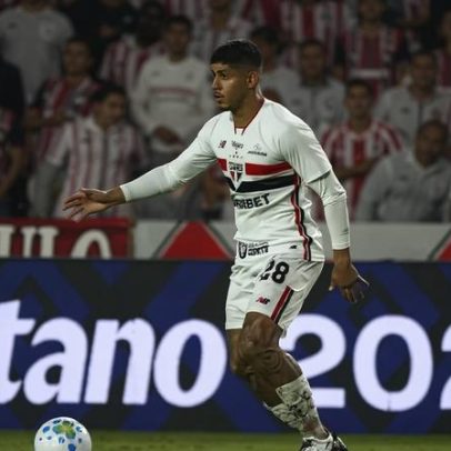 São Paulo tem novo desfalque na próxima rodada do Brasileirão