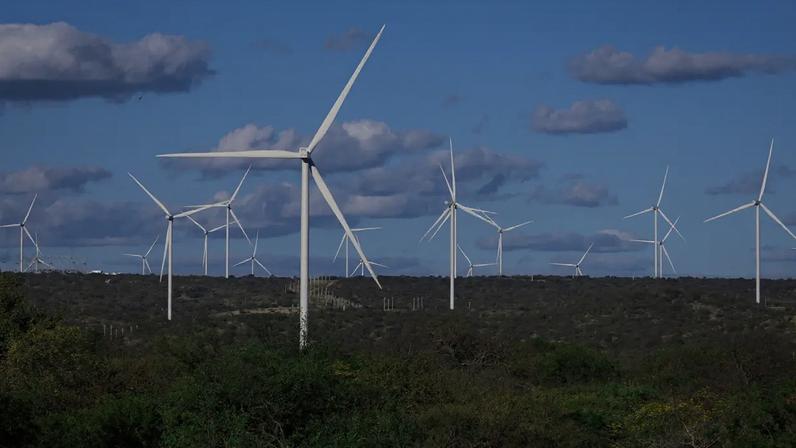 Lagoa dos Ventos, no Piauí: o maior parque eólico do Brasil