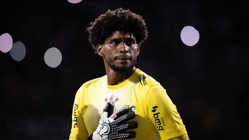 Corinthians vai ter Hugo Souza contra o Vitória (Foto: Rebeca Schumacker/Ofotográfico/Folhapress)