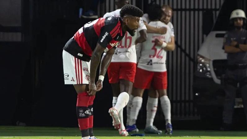 Bragantino vence Flamengo e quebra invencibilidade, repetindo feito de 2023