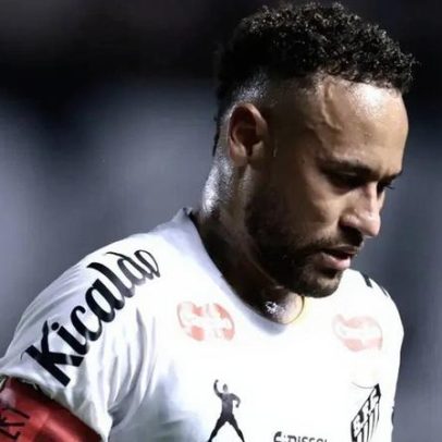 Neymar agrada europeus com atuação em Santos x Atlético-MG