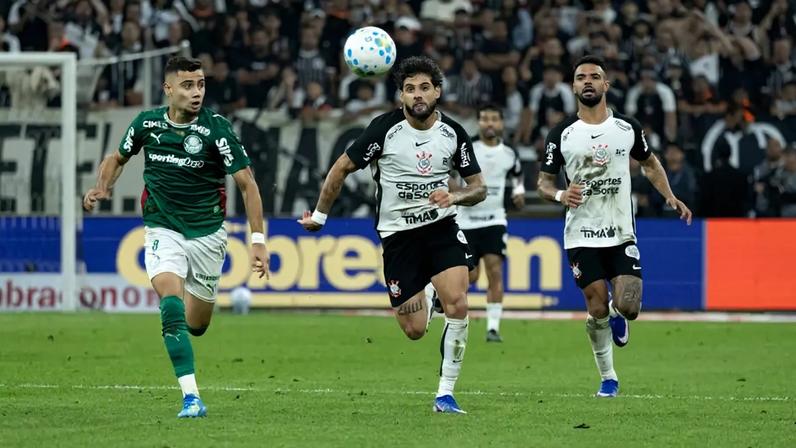 Corinthians e Palmeiras pela 11ª rodada do Brasileirão (Foto: Renato Padalka/Ekobanpress/Folhapress)