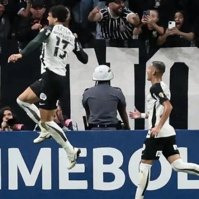 Gustavo Henrique celebra gol e vitória do Corinthians: Libertadores é no detalhe