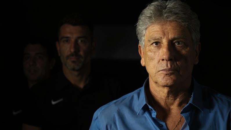 Renato Gaúcho na partida entre Vasco e São Paulo (Foto: Jorge Rodrigues/AGIF/Folhapress)