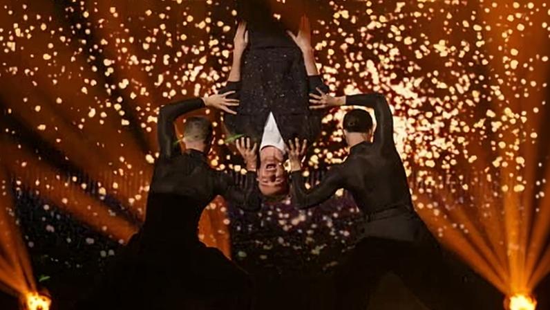 Slovenia’s Klemen performs during Eurovision in Basel, Switzerland in 2025.
