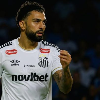 Gabigol diz estar à disposição do Santos para clássico contra o Palmeiras