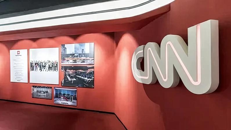 Redação da CNN Brasil, na Avenida Paulista, em São Paulo