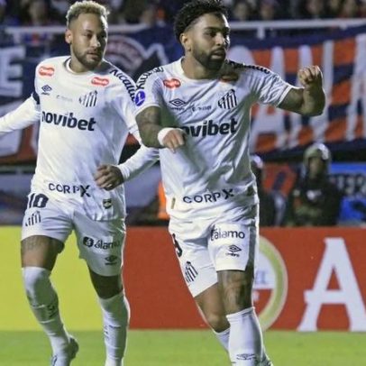 Cuca admite Neymar e Gabigol como dúvidas para clássico contra o Palmeiras