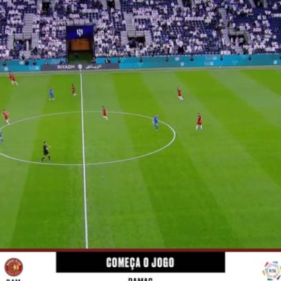 Al Hilal e Damac empatam 0 a 0 no início do jogo