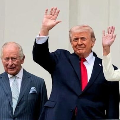 Trump afirma Rei Charles concorda com ele sobre armas nucleares no Irã