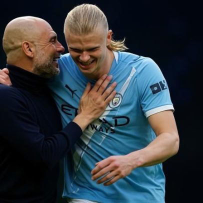 Guardiola pede foco na reta final após Haaland vencer Arsenal