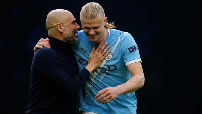 Guardiola pede foco na reta final após Haaland vencer Arsenal