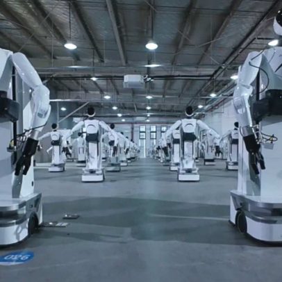 Robôs passam a construir outros robôs na China