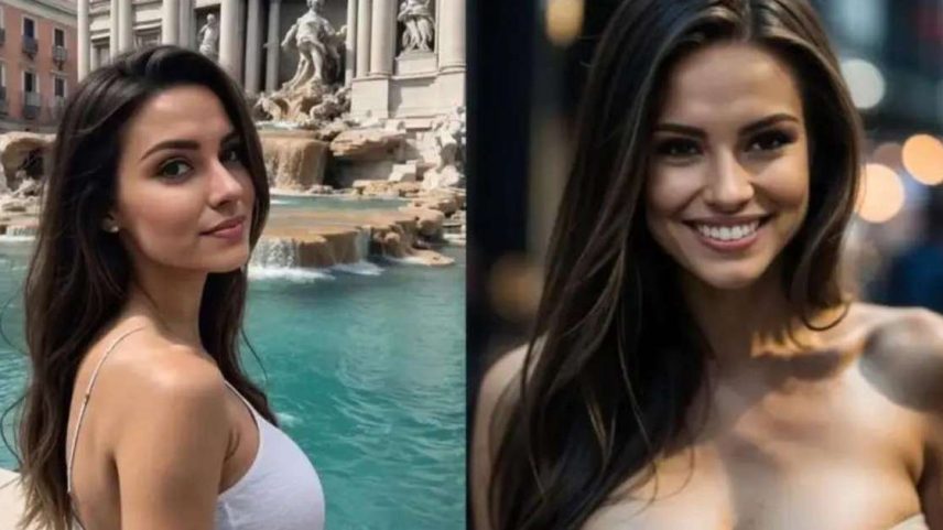 Emily Pellegrini , 23 anos, acumulou 123 mil seguidores no Instagram em apenas quatro meses