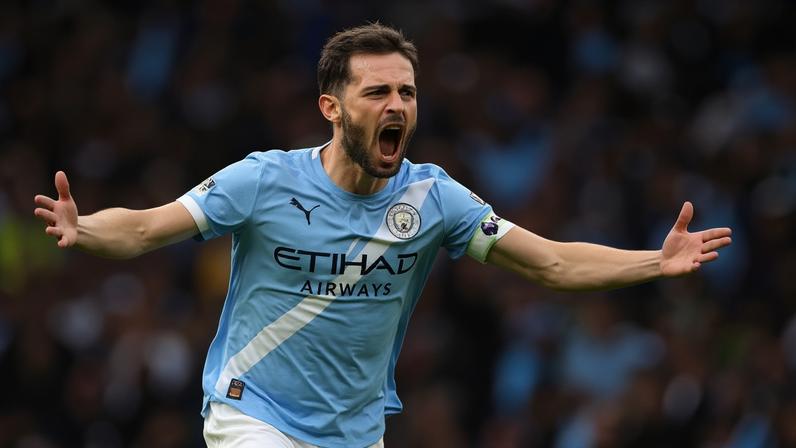 Bernardo Silva was the player of the match in Manchester City’s 2-1 win against Arsenal.