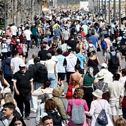 Temperaturas na Espanha e no Brasil ficam acima da média de fim de abril