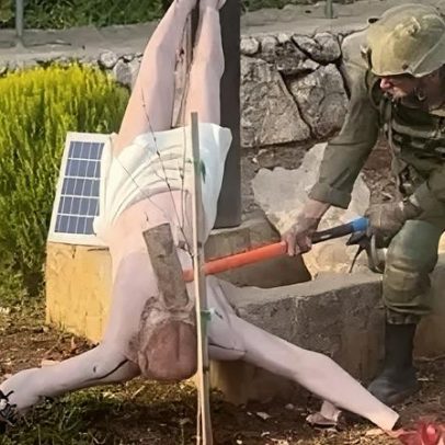Soldados israelenses punidos por vandalismo de estátua de Jesus no Líbano