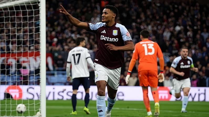 Watkins quebra recorde, Villa vence Bologna e avança à semifinal inglesa