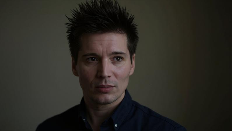Whistleblower Rui Pinto at the Metropolitan court in Budapest for his trial in 2020.