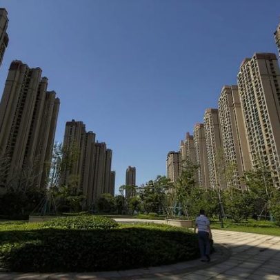 Prédios inacabados na China continuam afetando o mercado imobiliário