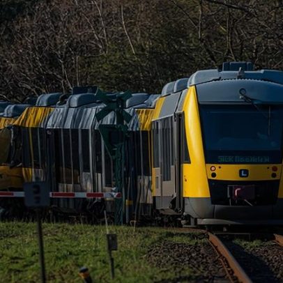 Colisão frontal de trem perto de Copenhague deixa quatro gravemente feridos