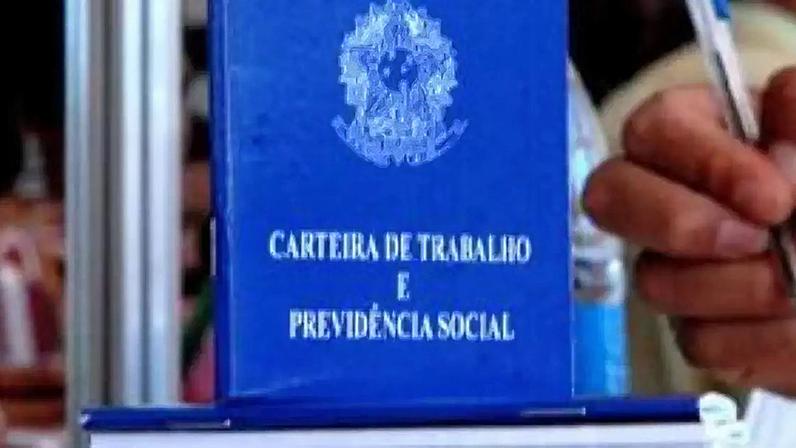Carteira de trabalho.
