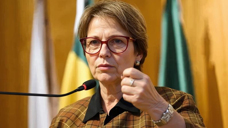 A ministra da Agricultura, Pecuária e Abastecimento, Tereza Cristina