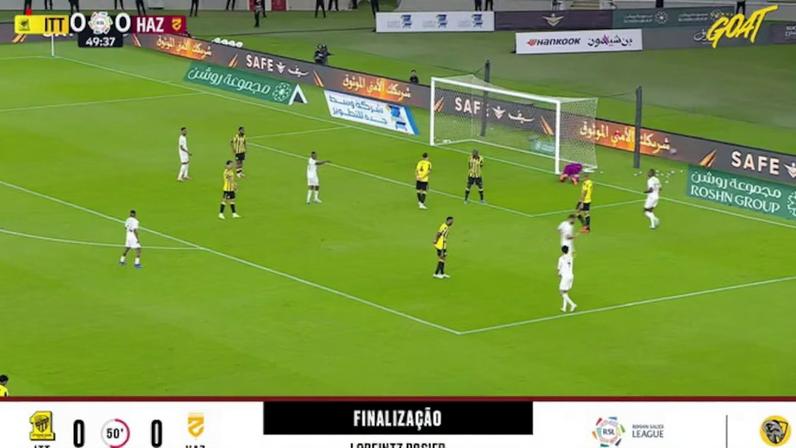 Al Ittihad e Al Hazem empatam em 0 a 0; Rosier tenta abrir o placar