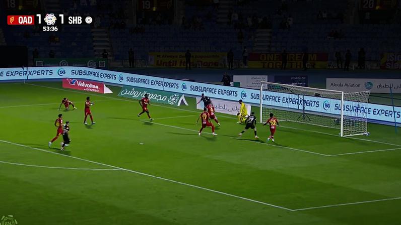 Al-Qadsiah – Al Shabab 1 - 2 | GOL – Ali Ahmad Ali Al Azaizeh