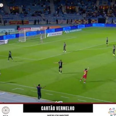 Al Qadisiya e Al Shabab empatam 2-2; Wesley Hoedt expulso