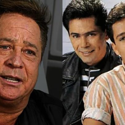 Leonardo se emociona ao homenagear o irmão em show