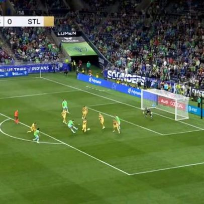 Sounders goleia St. Louis CITY SC por 4 a 0 com gol de Osaze De Rosario