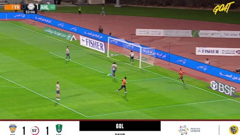 Al Feiha - Al Ahli SC 1 - 1 | GOL - David