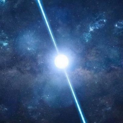 Supernova emite chiado cósmico e revela magnetar distorcendo espaço-tempo