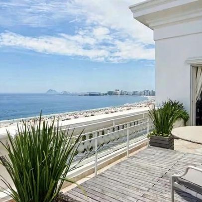 Suíte com vista para o mar e piscina custa R$ 45 mil/dia para Shakira no Rio
