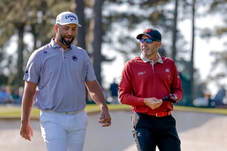Jon Rahm (left) and Sergio García were two of the highest-profile names who were lured from the PGA Tour to LIV Golf.