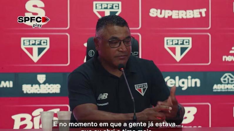 Roger Machado analisa derrota do Tricolor para o Vitória e aponta lições